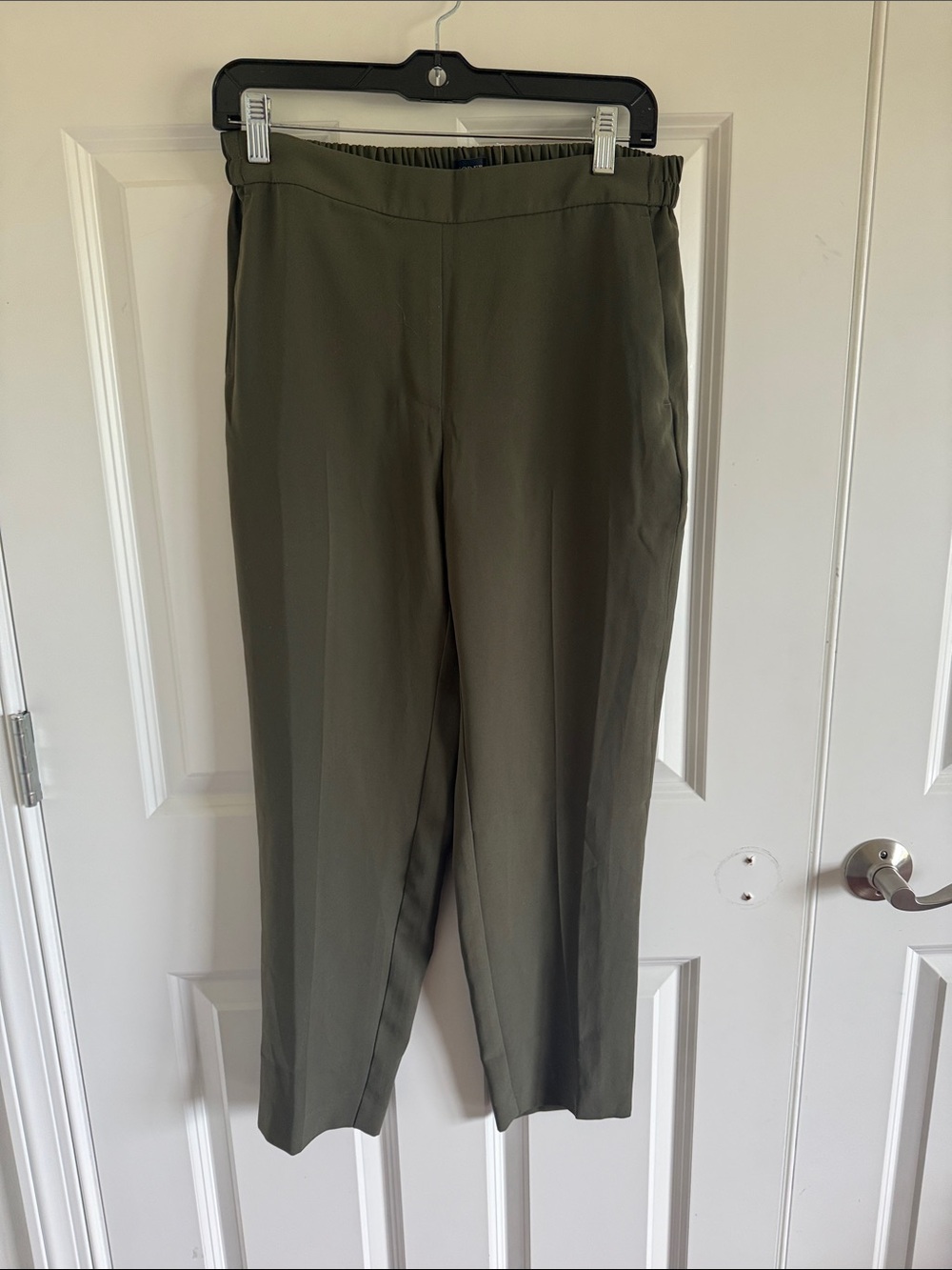 J. Crew Jamie Pant Olive Green Pull On Trouser Size 8